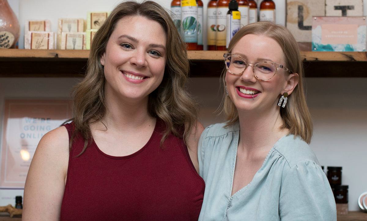 Kim and Amanda, founders of Put A Cup In It