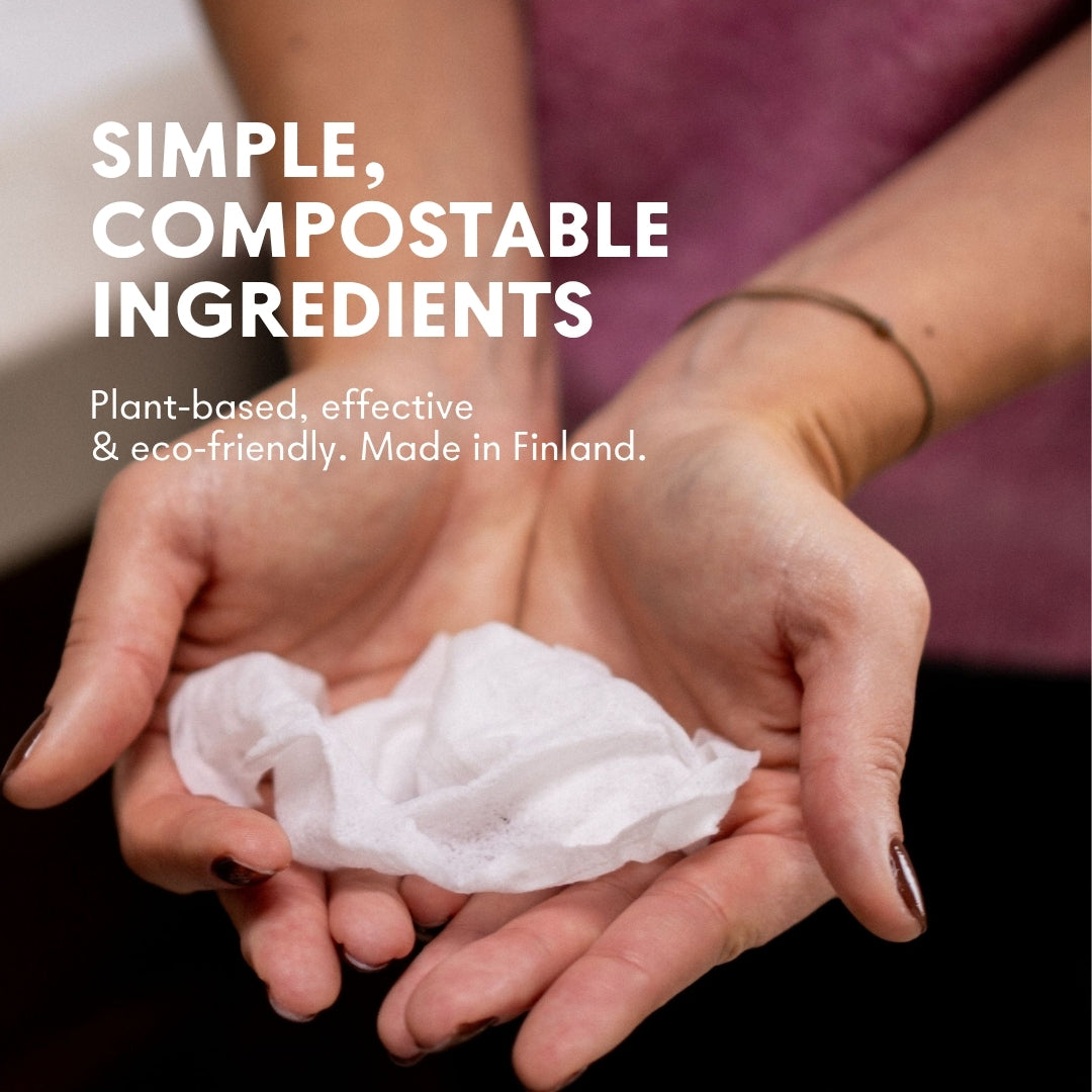 Lunette Cup Wipes 20 pack